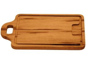 Tábua Churrasco Tramontina em Muiracatiara com Alça 34x23 cm Tábua Churrasco Tramontina em Muiracatiara com Alça 34x23 cm