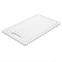 Tábua com Alça Retangular Branca 15x300x500mm - 8944 - DUCHEFE