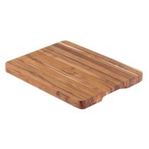 Tábua Com Empunhadura Churrasco Tramontina em Madeira Teca FSC com Acabamento em Óleo Mineral 40x30 Tábua Com Empunhadura Churrasco Tramontina em Madeira Teca FSC com Acabamento em Óleo Mineral 40x30