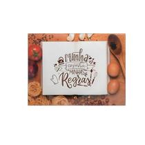 Tábua Corte Carne Legumes Vidro Grande Antimofo Antibac25x35