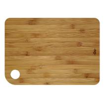 Tábua Corte Retangular Ou Lume Bambu 33x24cm Cozinha Gourmet
