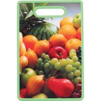 TÁBUA CULINÁRIA 1x20x30cm PLÁSTICO VERDE