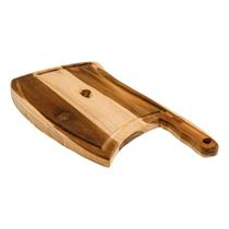 Tábua Cutelo Corte Churrasco 44x24cm em Madeira Linha Premium Cozinha Salada Frios Petisco Tábua Cutelo Corte Churrasco 44x24cm em Madeira Linha Premium Cozinha Salada Frios Petisco