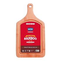 Tabua De Bamboo Para Corte Churrasco C Cabo 38,5cm x 20,5cm Tabua De Bamboo Para Corte Churrasco C Cabo 38,5cm x 20,5cm