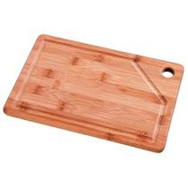 Tabua de Bambu Carne Madeira Churrasco Grande Legumes 30X20 Cm MOR