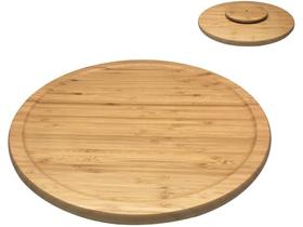 Tabua De Bambu Com Base Giratória - Oikos Natural Tabua De Bambu Com Base Giratória - Oikos Natural