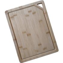 Tábua de Bambu para Churrasco com Alça 32x24x1,2cm - Oikos