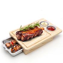 Tábua De Carne Churrasco Com Gaveta Térmica Inteligente