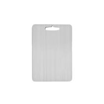 Tabua de Carne Corte Cozinha Profissional Aço Inox 29x20cm