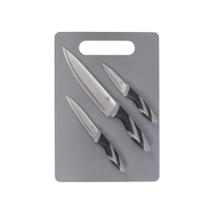 Tabua de Carne e Legumes com 3 Facas Bel - 258400