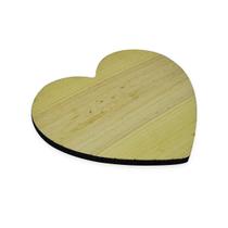 Tabua De Carne E Petisco CoraÇÃO 25,5x23,5 Cm Madeira Pinus
