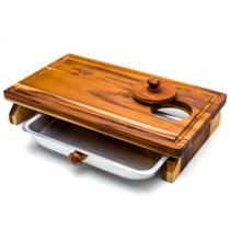 Tábua De Carne Para Churrasco C/ Gaveta Tábua De Carne Para Churrasco C/ Gaveta
