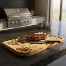 Tábua De Carne Tema SÃO PAULO Personalizada 45x27x3cm Madeira PINUS Tábua De Carne Tema SÃO PAULO Personalizada 45x27x3cm Madeira PINUS