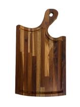 Tábua de Churrasco 44x25 cm de Madeira Teca