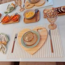 Tábua de Coração Servir Frios Madeira Pinus Mesa Posta Tábua de Coração Servir Frios Madeira Pinus Mesa Posta