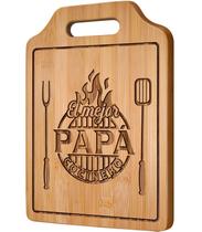 Tábua de cortar AceThrills Regalos para Papa Bamboo 31,2 L x 22,1 L cm