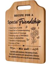Tábua de cortar Milcier Bamboo 30x22cm Presente de amizade Tábua de cortar Milcier Bamboo 30x22cm Presente de amizade