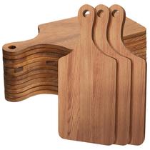 Tábua de cortar Zubebe Wood 12 peças 11x5 de nogueira com alça Tábua de cortar Zubebe Wood 12 peças 11x5 de nogueira com alça