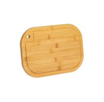 Tábua De Corte Bambu Churrasco Vegetal Cozinha Multiuso 33cm Tábua De Corte Bambu Churrasco Vegetal Cozinha Multiuso 33cm