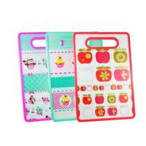 Tabua de Corte Carnes Legumes Frutas Estampada 30cm x 20cm