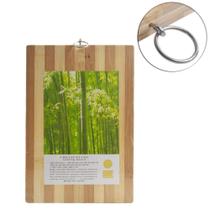 Tábua de Corte Churrasco Carne Legumes em Bambu 34x24 - Show House