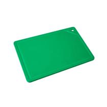Tábua de Corte com Caneleta Reta para Frutas e Legumes Placa Lisa Profissional em Plástico Verde 37 cm - Pronyl Tábua de Corte com Caneleta Reta para Frutas e Legumes Placa Lisa Profissional em Plástico Verde 37 cm - Pronyl