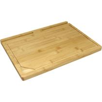 TÁBUA DE CORTE COM SUPORTE PARA TABLET HOME&CO RETANGULAR BAMBU 2x40x30cm NATURAL