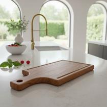 Tábua De Corte De Madeira 35 X 17 Cm Uso Cozinha Churrasco Tábua De Corte De Madeira 35 X 17 Cm Uso Cozinha Churrasco