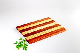 Tábua De Corte De Madeira Nobre Pinus 30x22,5Cm Elegante