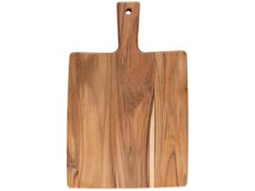 Tábua de Corte de Madeira Retangular Tramontina Kitchen 40x27cm