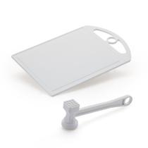 Tábua de corte de plástico 16,5x21,5cm