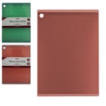 Tabua de corte de plastico retangular facile 31,8x22,3cm Tabua de corte de plastico retangular facile 31,8x22,3cm