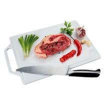 Tabua de Corte Dupla Face Antiderrapante Carnes Legumes 35cm - Plas Tutti