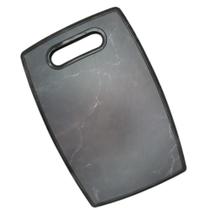 Tábua De corte e servir pvc carne legumes Cozinha Decoração Antibac 29X19 - Em casa tem