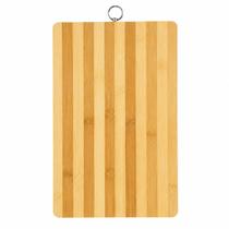 Tábua de Corte em Bambu 24x34cm com Alça Resistente