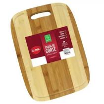 Tabua de Corte em Bambu Para Carne Legumes Frutas e Churrasco 34x24cm Tabua de Corte em Bambu Para Carne Legumes Frutas e Churrasco 34x24cm