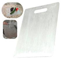 Tábua de corte em inox escovado para carne massas higienica Tábua de corte em inox escovado para carne massas higienica