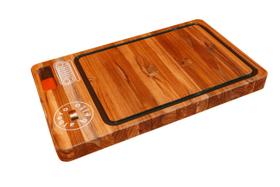 Tábua de Corte Florença de Madeira Teca - Albero Bello Tábua de Corte Florença de Madeira Teca - Albero Bello