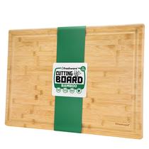 Tábua de corte Freshware 3XL Bamboo para cozinha 60x45cm