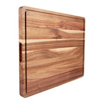 Tábua de corte GlowSol Acacia Wood 60x45cm com Juice Groove Tábua de corte GlowSol Acacia Wood 60x45cm com Juice Groove