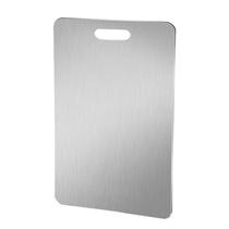 Tábua de corte jiwasio Titanium 100% Pure Titanium Silver Tábua de corte jiwasio Titanium 100% Pure Titanium Silver