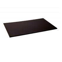 Tabua de Corte LISA polietileno - Preta - 50 x 30 - Gourmet Tabua de Corte LISA polietileno - Preta - 50 x 30 - Gourmet