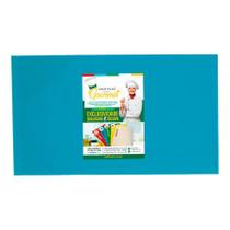 Tábua De Corte Liso Polietileno Pead Azul 08X250X330Mm Tábua De Corte Liso Polietileno Pead Azul 08X250X330Mm