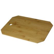 TÁBUA DE CORTE LISTRADA DE BAMBU LYOR 33 x 23cm