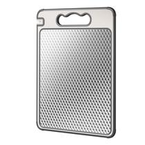 Tábua de corte Lozovin de aço inoxidável de dupla face 304