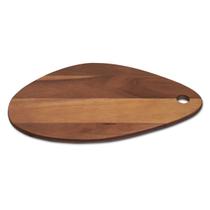 Tábua de Corte Madeira Acácia Centro de Mesa Petisqueira Petiscos Queijos Frios Frutas Cozinha 29x45,5cm Kitchen Details
