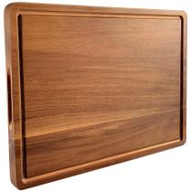 Tábua de corte Misawce X-Large Wood 50x38x2cm com Juice Grooves