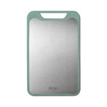 Tábua De Corte Multifuncional De Aço Inoxidável E Plástico Dupla Face Para Legumes, Carnes E Frutas