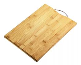 Tábua de Corte para Carnes Legumes Frutas Churrasco Frios em Bambu Cozinha - Casita