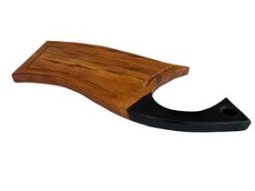 Tabua de Corte para Churrasco e Petiscos Madeira Modelo Japa